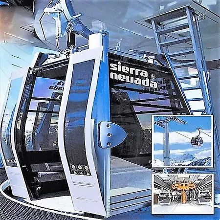 דירה Todosierranevada Zona Baja - Edificio Alhambra - Junto A Telecabinas סיירה נבדה