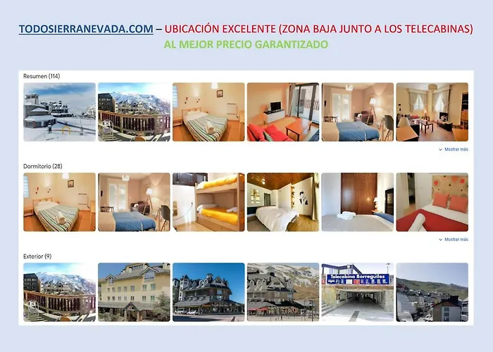 Todosierranevada Zona Baja - Edificio Alhambra - Junto A Telecabinas Lejlighed *